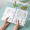 1 Set Jewelry Earring Organizer Classified Home Supply Damp-proof 84/160 Grids Fashion Fine Jewelry Collection Organize Bag Practical