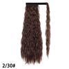Beauty Synthetic Ponytail Fake Hair Wavy Pony Tail Hair Extension Wrap Brown Blonde Hair