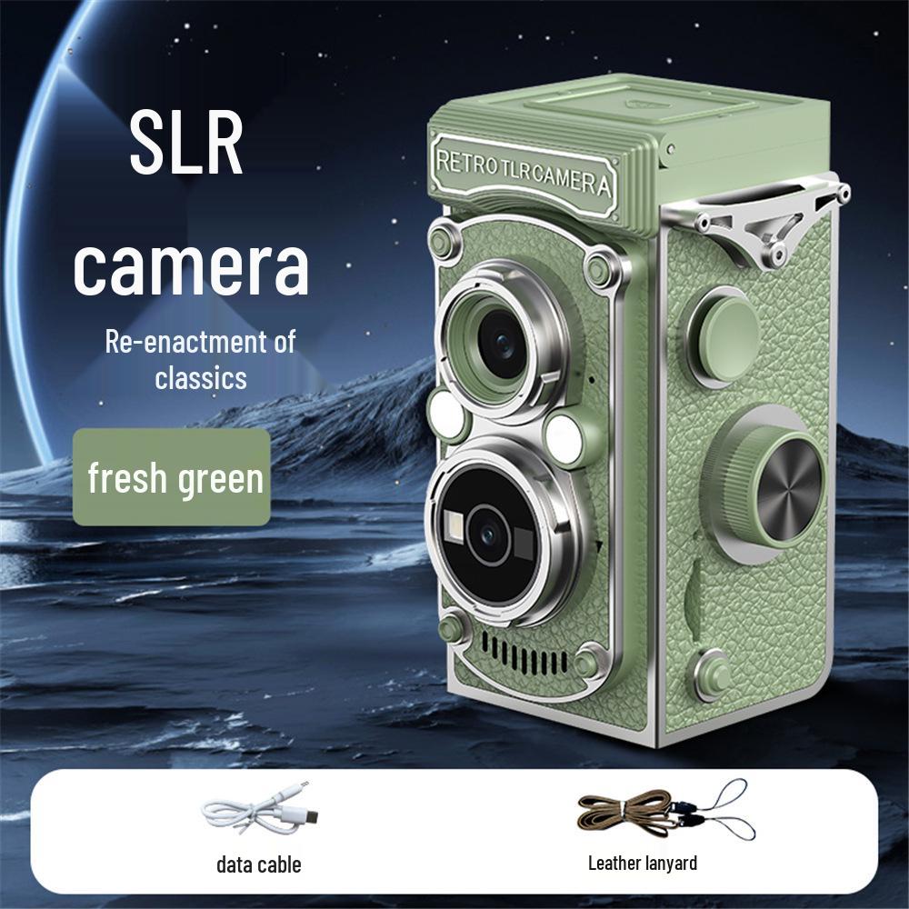 Retro Camera LK019: HD Digital Student Gift, Portable Pendant CCD for Travel