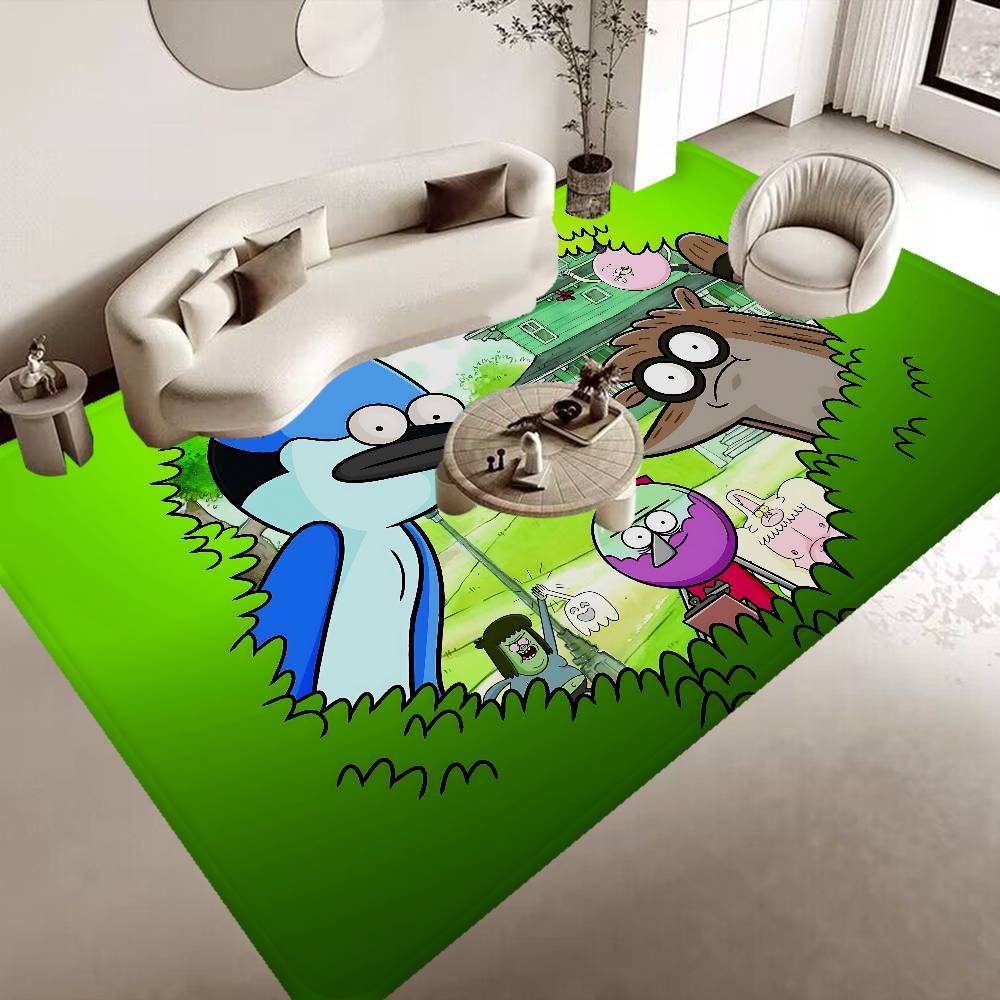 Мультяшный кухонный коврик Regular Show Дешевле Противоскользящий Современная гостиная Балкон С принтом Современный домашний декор