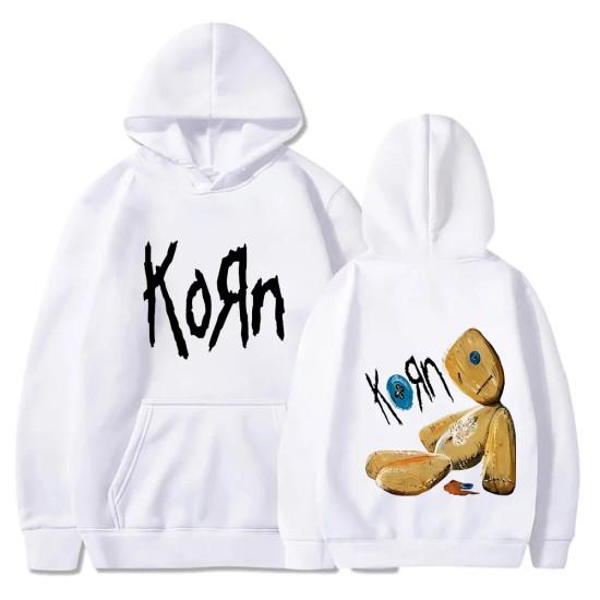 Korn Музыкальный Концерт Рок-группа Мировой Тур Худи Персонализированный Уличный Универсальный 2024 Осень/Зима Модный Пальто