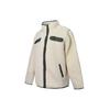 Casual Sherpa Fleece Sports Jacket Women Outerwear Cream VN0A5LJ3BWQ