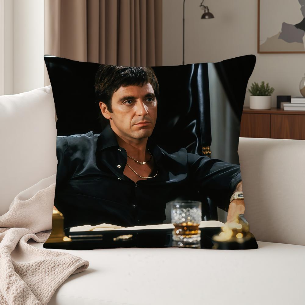 Movie Sscarface Cool Pillow Case Suitable For Bedrooms Living Rooms Cars Home Decoration