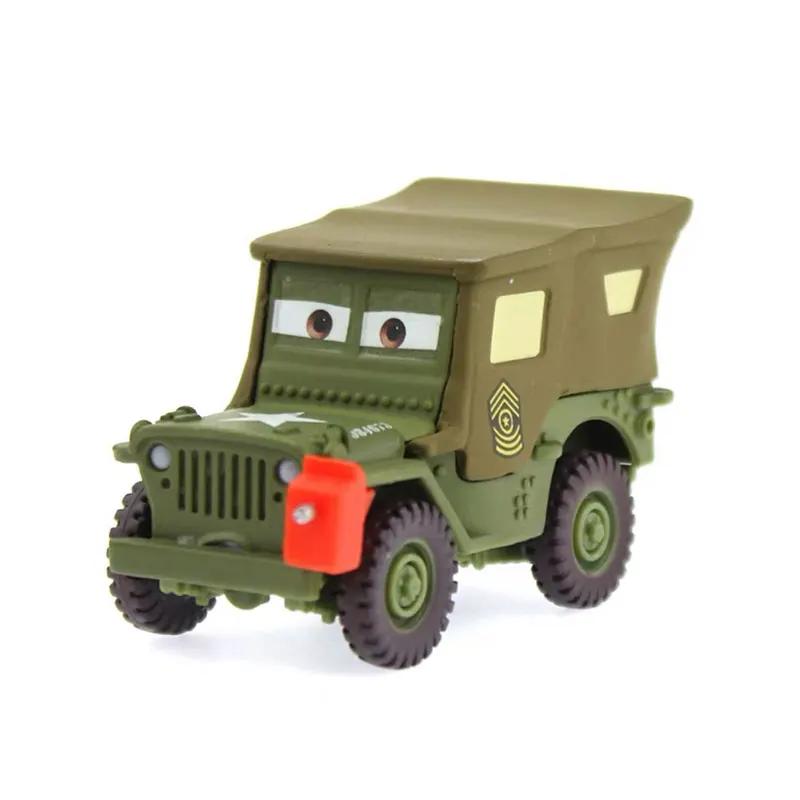 Disney Pixar Тачки Молния МакКуин XSR Пламя Круз XSR Нет. 42 Sarge литая модель автомобиля из сплава Игрушки детский подарок