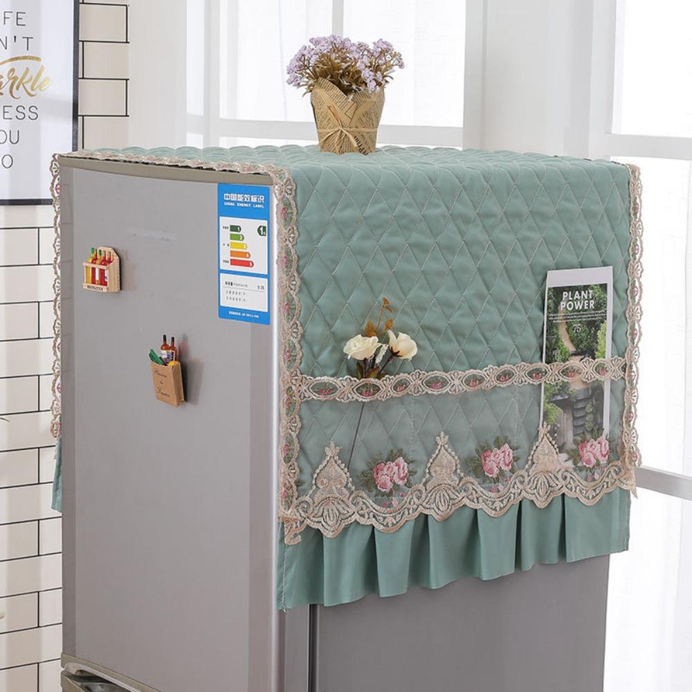 polyester cotton Refrigerator Dust Covers Fashionable Microwave Oven Dust Protector  living room