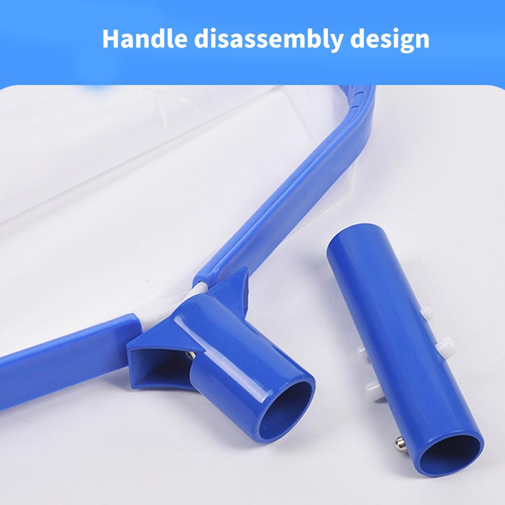 Swimming Pool Skimmer Net Mesh Pool Leaf Rake Net Deeper Bag Reinforced Frame Swimming Pool Net for Cleaning Debris