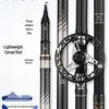 Super Hard 19-Tune Fishing Rod - Wheat & Corn Design, No-Cut Front-Casting, Lightweight Multi-Position Hand Rod Combo.