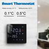 Умный дистанционный термостат M3H Tuya WiFi 3A 16A с ЖК-дисплеем и сенсорным экраном для водяного/электрического пола/газового котла, топливных форсунок 6