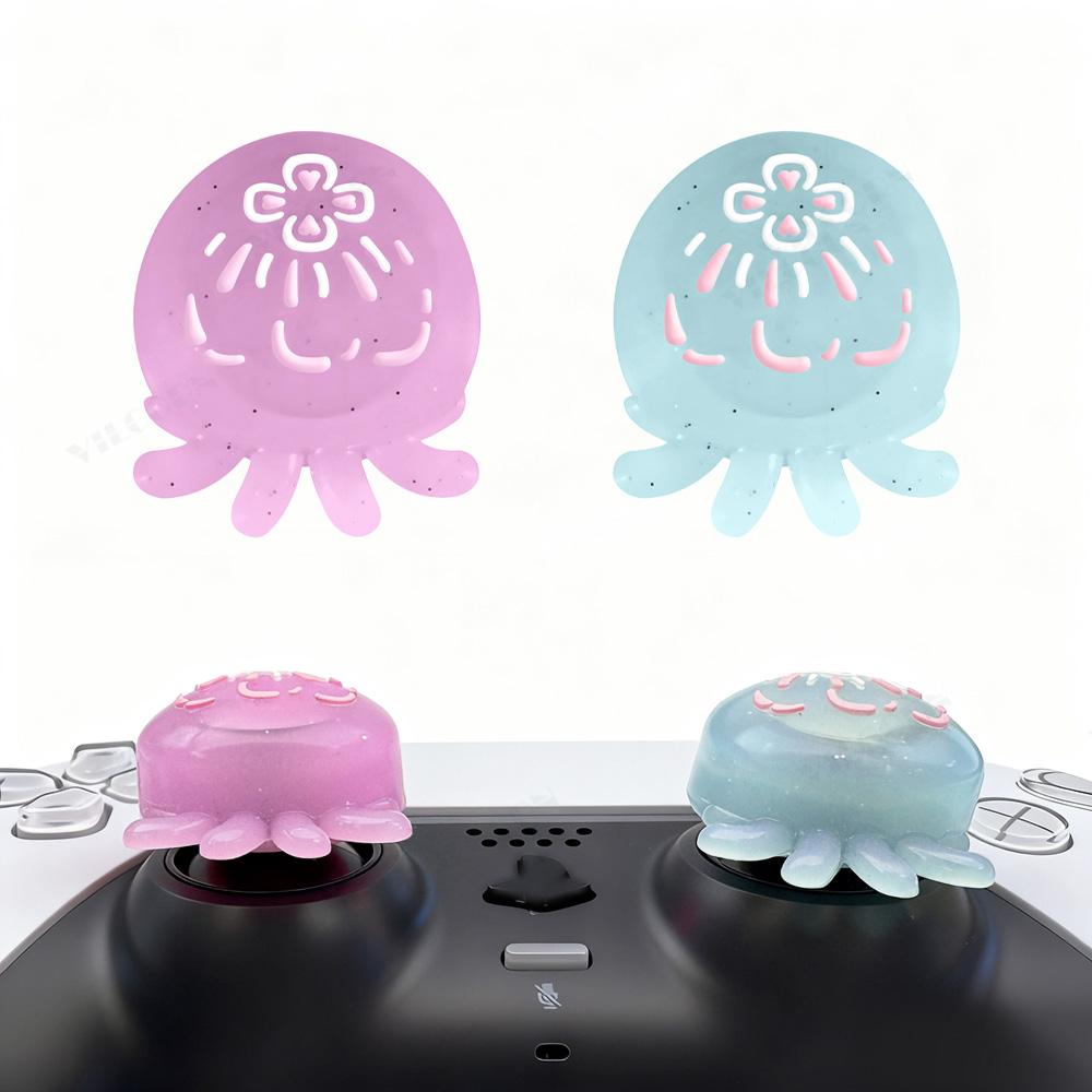 Милые силиконовые накладки на стики (грипсы) для контроллеров PS5 PS4 Xbox Switch Pro