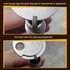 2PCS Spark Plug Gap Tool Gapper Gauge, Measuring Wire Spark Plug Gap Gauge Tool Scaled from 0.020" to 0.100", Portable Spark Plug Adjustment Tool,