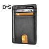 Card Holder 8 Slots Student ID Sleeve Waterproof Anti-theft Change Coin Purse RFID Blocking Protects Personal Information Travel Wallet Business Card