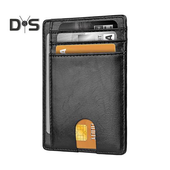 Card Holder 8 Slots Student ID Sleeve Waterproof Anti-theft Change Coin Purse RFID Blocking Protects Personal Information Travel Wallet Business Card