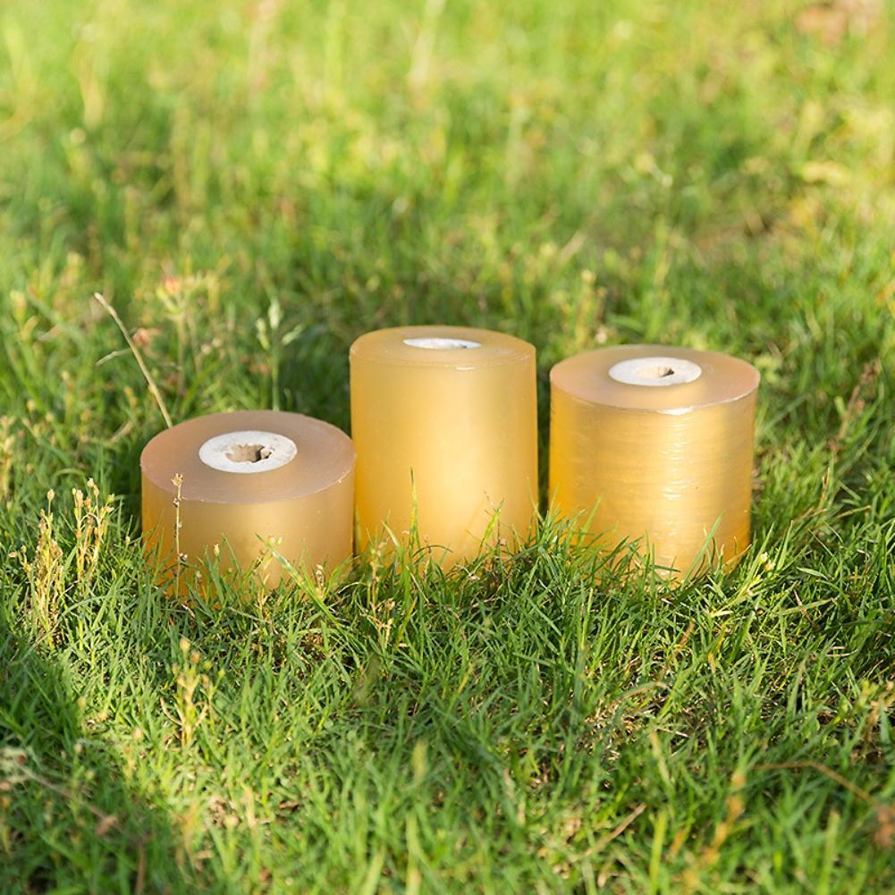 Садовая прививочная лента, водонепроницаемая, гибкая, из ПЭ, для эффективного запечатывания и заживления прививок. Подходит для различных садовых работ.