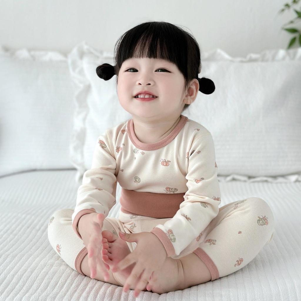 25 Новых Осенне-Зимних Детских Хлопковых Трусиков с Высокой Посадкой - Защита Животика, Прилегающие Домашние Брюки