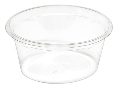 Одноразовый контейнер для еды на вынос Risupack Bio Cup Сделано в прозрачном 200, 234 мл, BL, Япония, PBPM102,