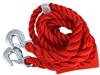 DMC Tow Rope Up To 4000 Kg Braided with Hooks, 4 M, Heavy Duty
