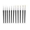 11PCS Fine Detail Paint Brush Set Multipurpose Soft Texture Thin Tip Paint Brushes Miniature Model