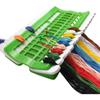 30 Positions Floss Organizer,Embroidery Shelf Thread Organizers for Cross Embroidery Thread Holder with 4Pcs Paper Card Needle Holder