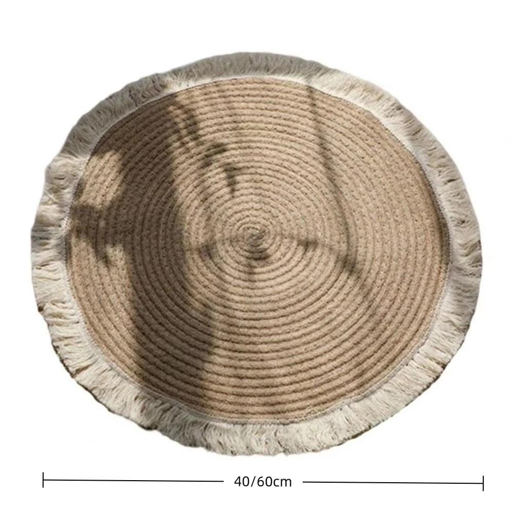 Non-slip Doormat Durable Bedroom Dressing Table Mats 40/60cm Floor Rug Prayer Mattress