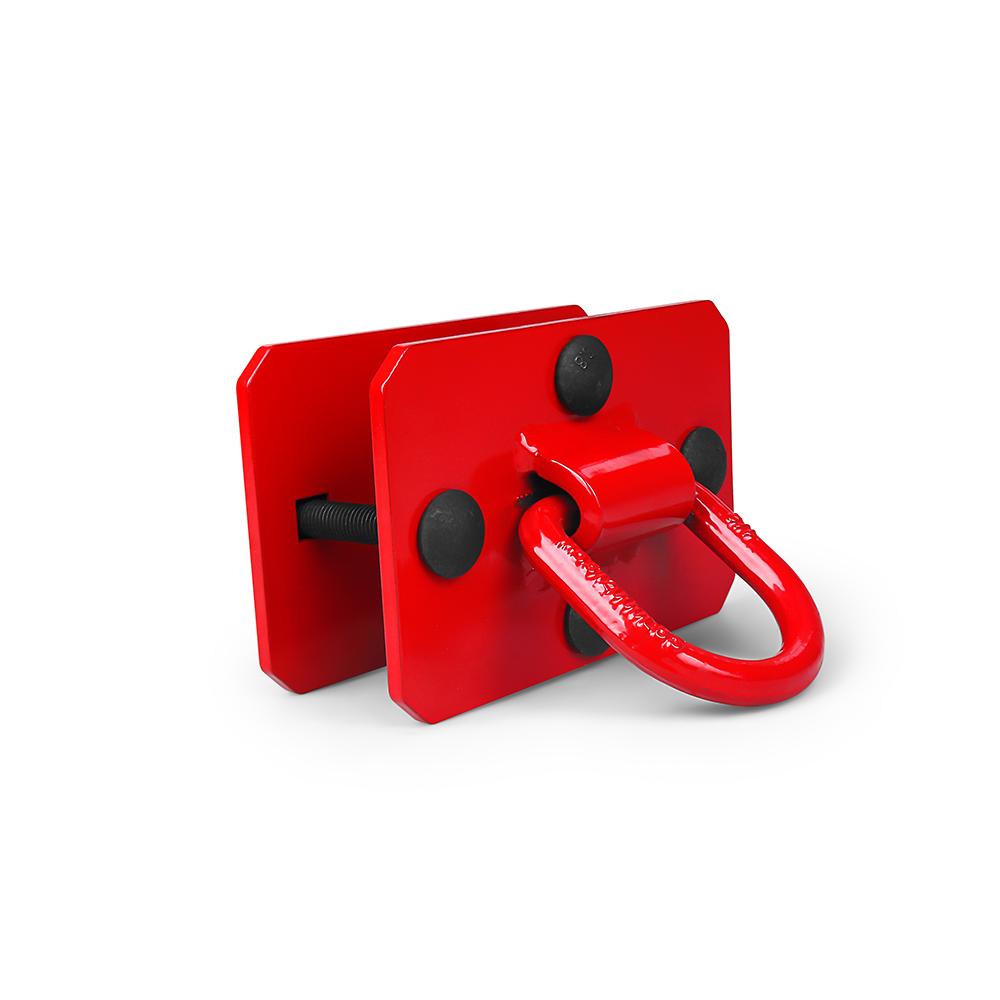 D-образные кольца 1/2 дюйма для прицепов и грузовых автомобилей. Набор из 2 анкеров с болтами, макс. 12 000 фунтов.