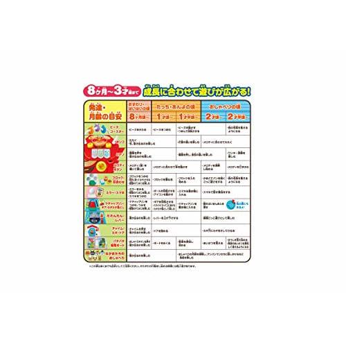 AGATSUMA Anpanman Yokubari Box Рекомендуется для детей от 8 месяцев и старше.