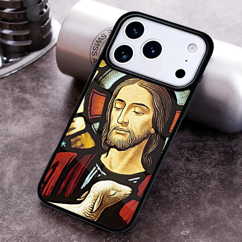 Чехол для телефона Иисус Христос Бог для iPhone 17 16 15 Pro Max Air 14 13 12 11 Plus Ударопрочный чехол