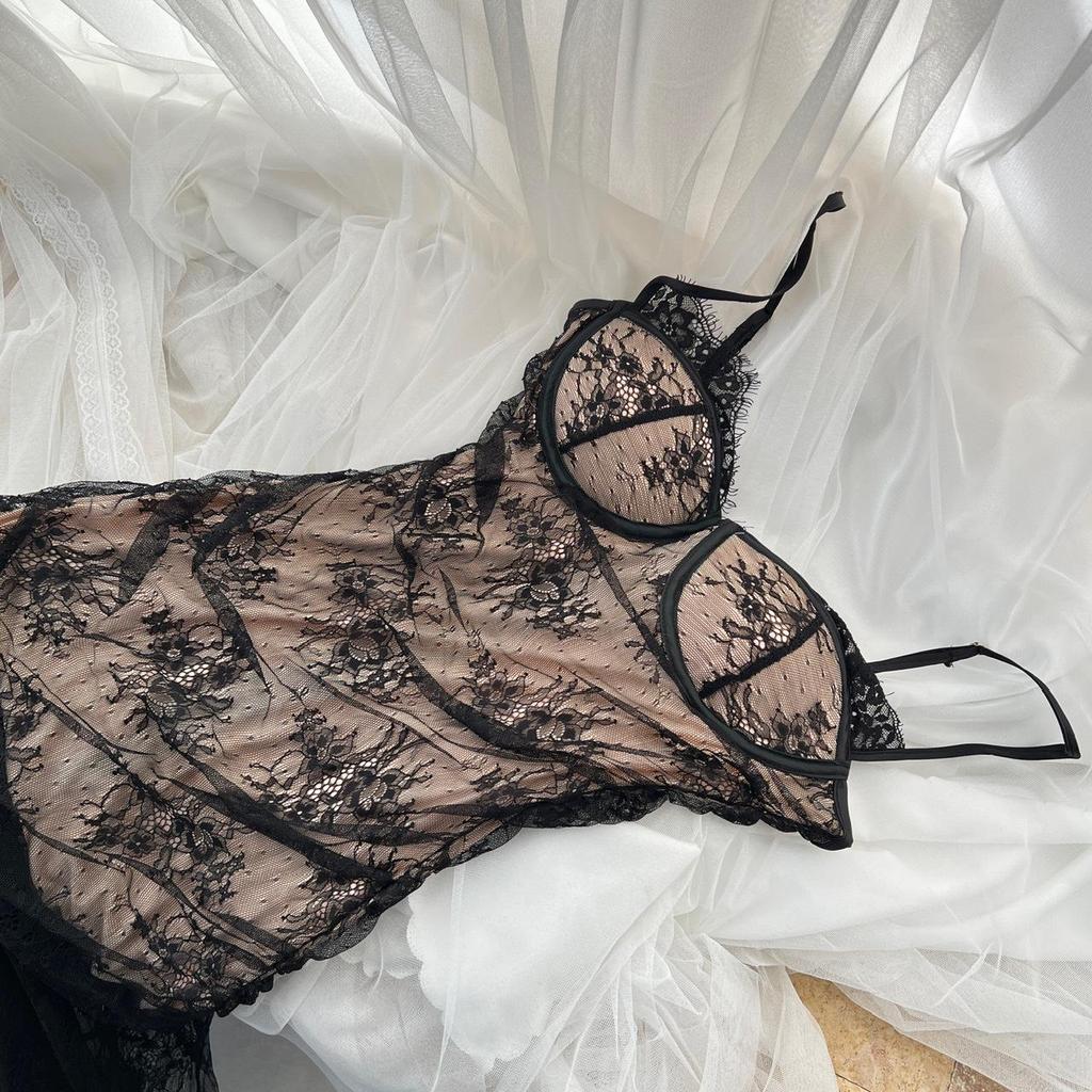 2025 Французский кружевной топ-карандаш класса люкс, вечернее платье «рыбий хвост» для женщин