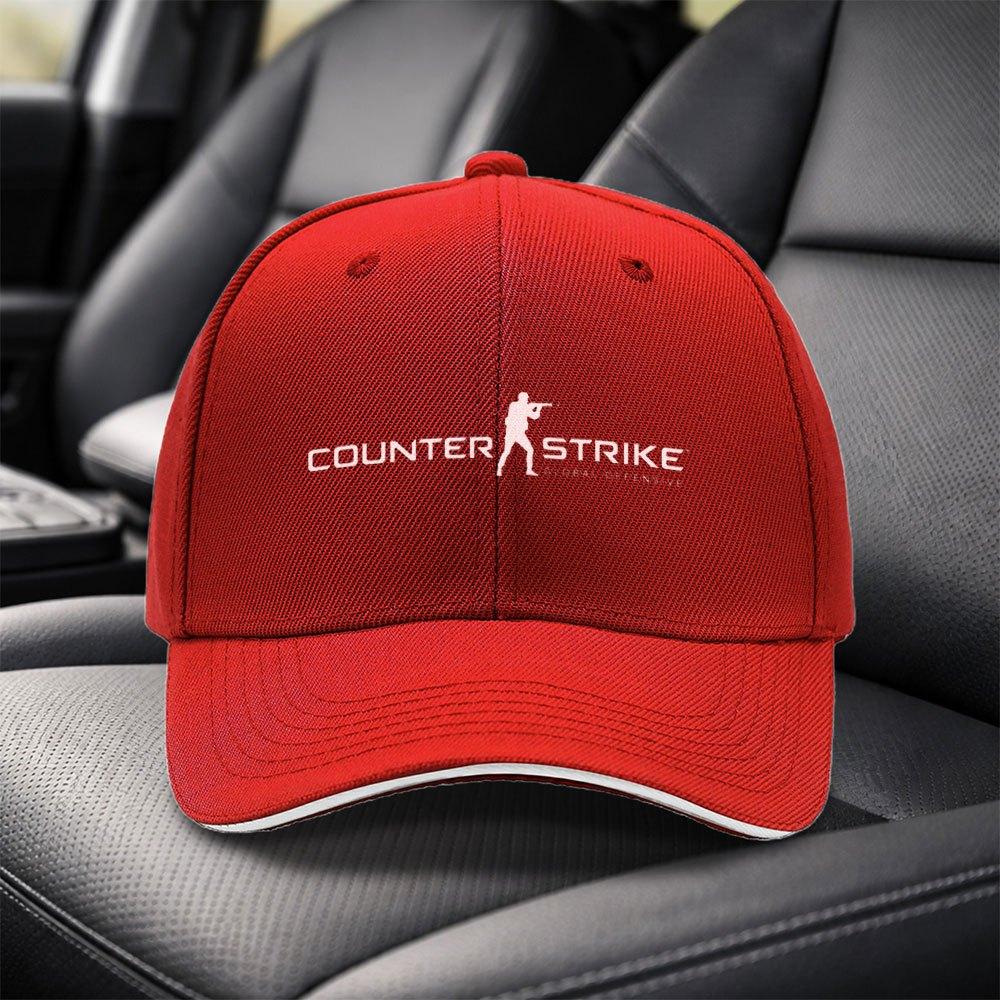 CounterStrike Game Baseball Cap Black Adjustable Duckbill Hat Unisex Casual Sports Cap