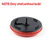 2PCS For Toyota Corolla 2007 2008 2009 2010 Scion iQ xB For Nissan Qashqai Rear Bumper Reflector Brake Stop Light shell no bulb