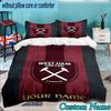 Custom Name West Ham United Crest 3PCS Bedding Set For Bedroom Dormitory,Including 1pc Duvet Cover And 2pcs Pillowcases Large size Fan gift