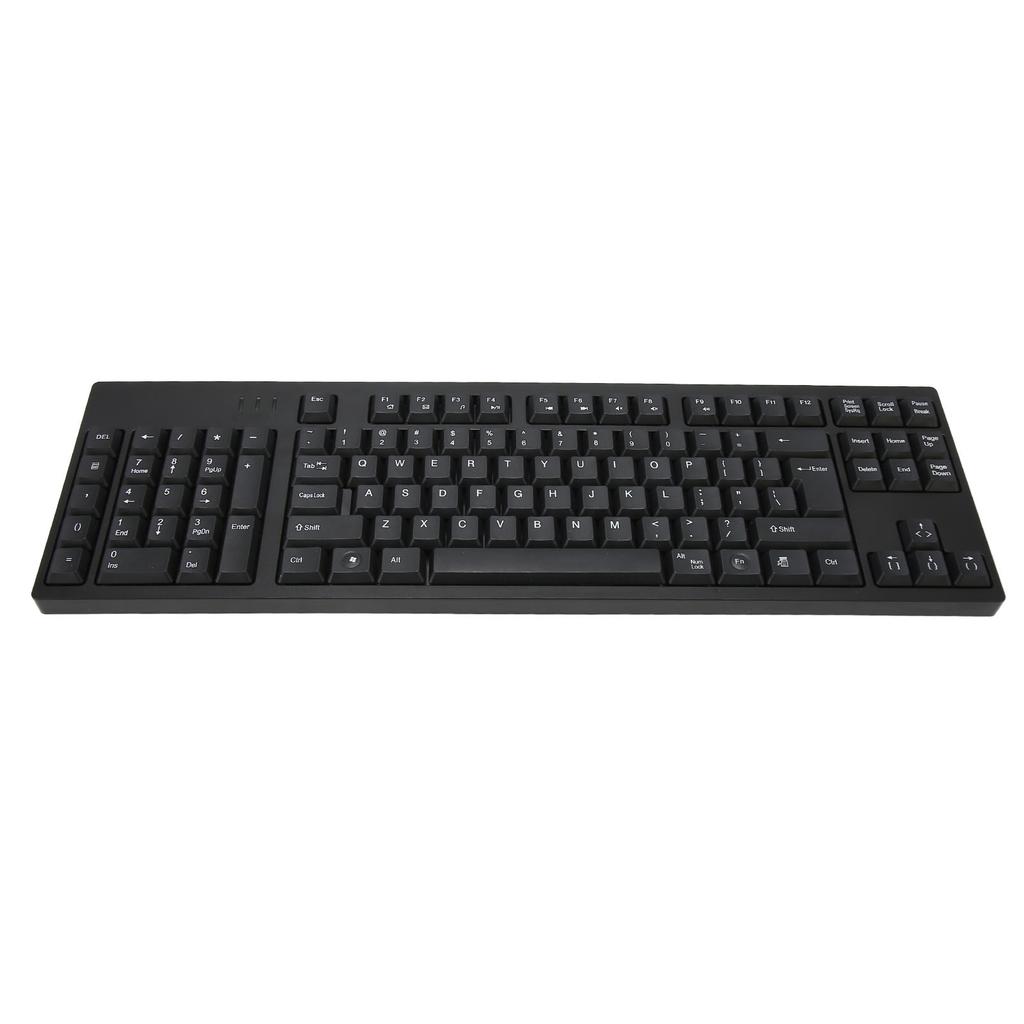 109 Key Left Hand Keyboard USB Wired 2 HUB Keyboard Business Household Keyboard for Windows XP 7 8 10