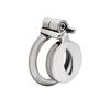Stainless Steel Male Flat Chastity Belt Chastity Lock Chastity Device Cock Cage with Lock Escape Chastity Cage Restraint SM Sex Toy