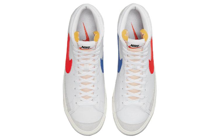 Nike Blazer Mid '77 Vintage 'Винтажный Несочетающийся Swoosh Синий Красный' BQ6806-117