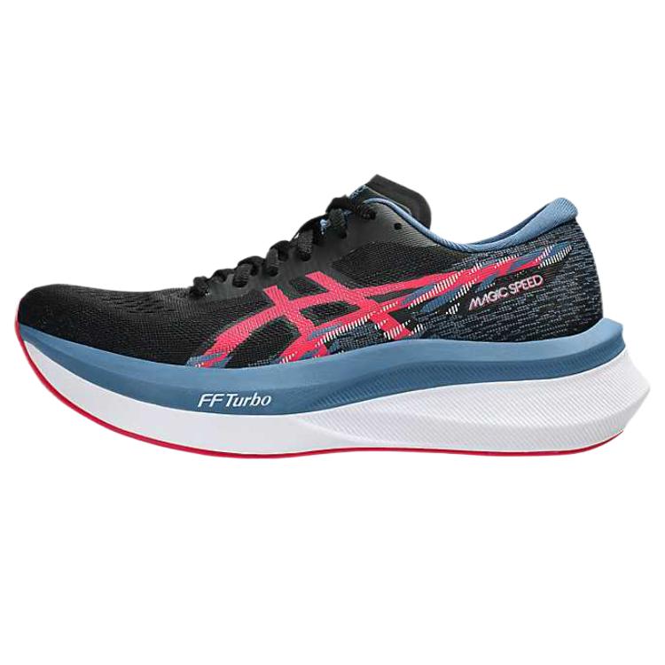 Asics Magic Speed 4 Stylish Minimalist Trendy Aesthetic Low Top Running Shoes Women Running Shoes Black 1012B676-001