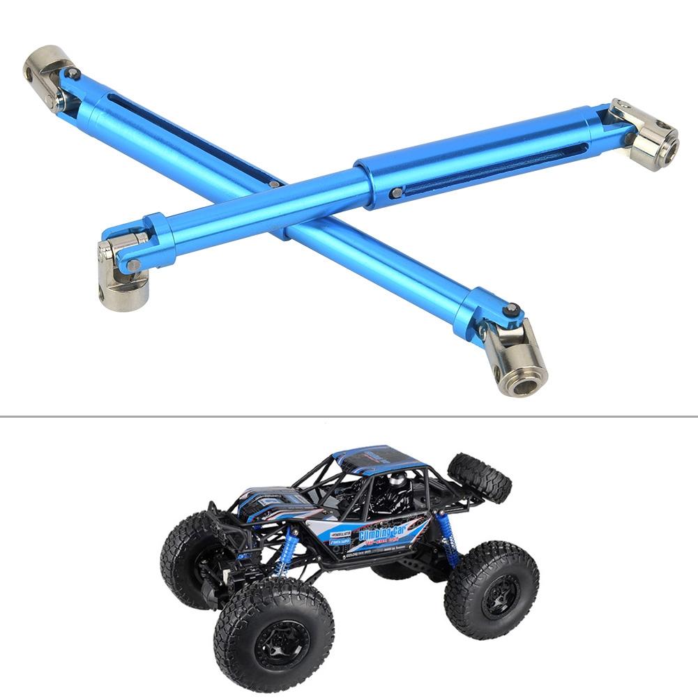 Alloy Drive Shaft Kit RC Car Upgrade Parts for RGT 86100 1/10 RC Crawler (Blue)