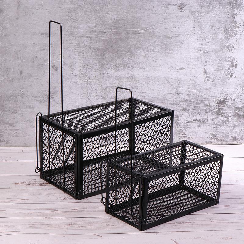 Mice Trap Cage Rodents Trap Mouse Catcher Animal Control Self-Locking Mousetrap Reusable Catch Rat Implement Trap Rat Cage