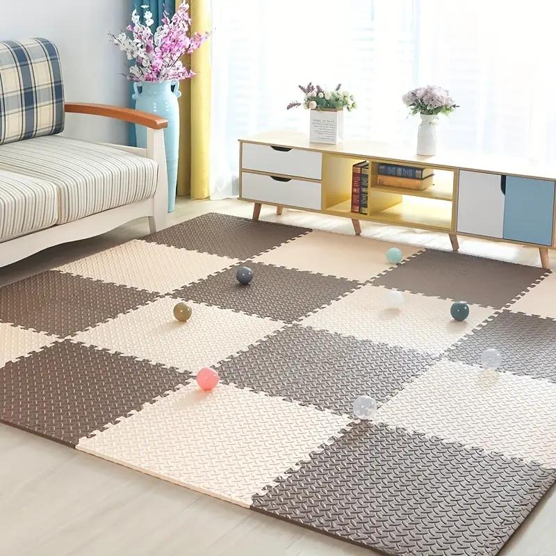 10 шт. Пенопластовый коврик-пазл для пола, игровой коврик, ковер, EVA-пена, соединяющиеся плитки для спортзала, пенопластовый коврик-пазл для пола, пенопластовый пол для игровой комнаты 30*30*1 см
