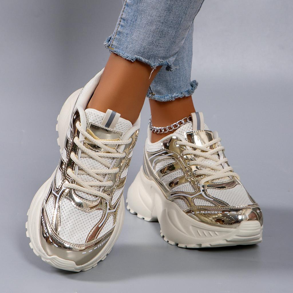 Новые дышащие и удобные низкие спортивные и повседневные туфли в сочетании цветов, модный зеленый комплект шнурков, женские туфли, кроссовки для папы