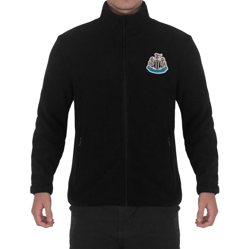 Newcastle United FC Mens Crest Fleece Jacket