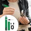 Soldering Iron Kit Digital Display Temperature Adjustable Portable Lightweight Design Rechargeable Wire Soldering Pen Kit