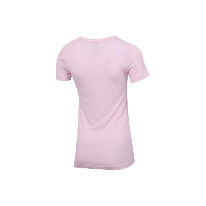 Nike Женская футболка для бега с короткими рукавами Infinite Dri-FIT, розовая пена, CU3121-663