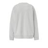 ONITSUKA TIGER Простой простой фирменный свитер с логотипом, круглый вырез, теплая толстовка с длинным рукавом, унисекс, светло-серая 2183B309-020