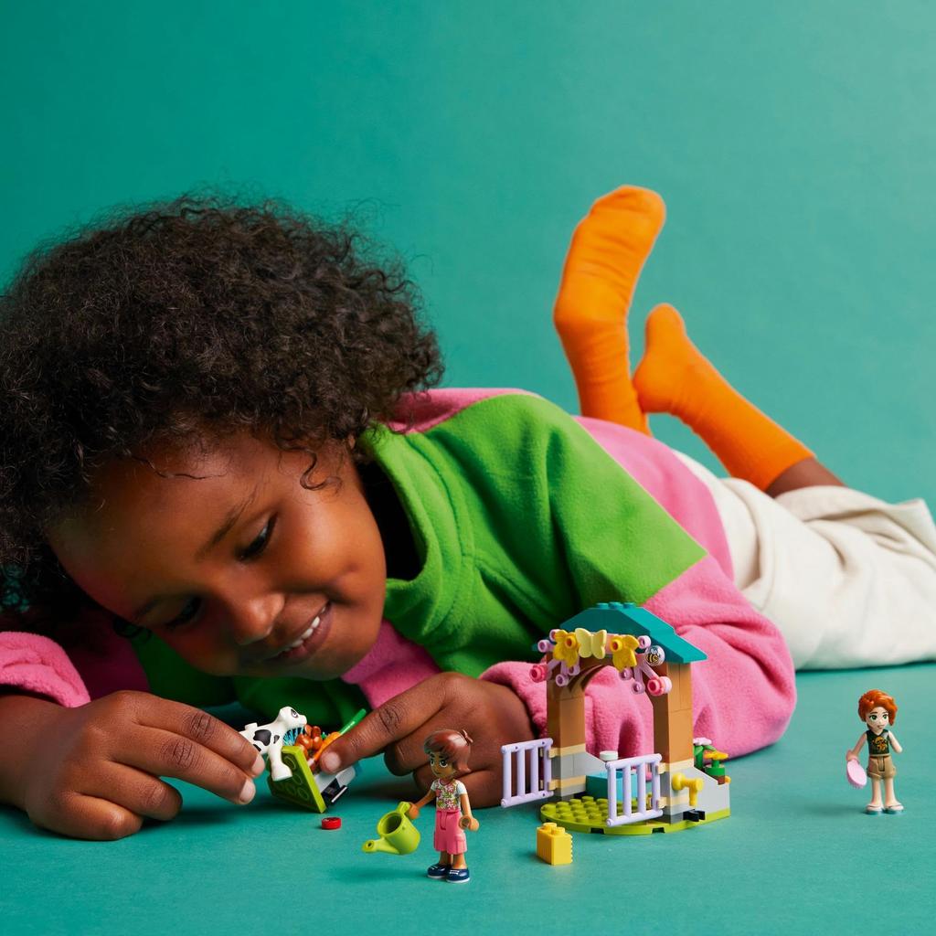 LEGO Друзья Осенний Телёнок Дом Игрушка Подарок День Рождения Блок Образовательный Рождество Девочки Мальчики Дети 5 Лет 6 Лет 7 Лет 8 Лет