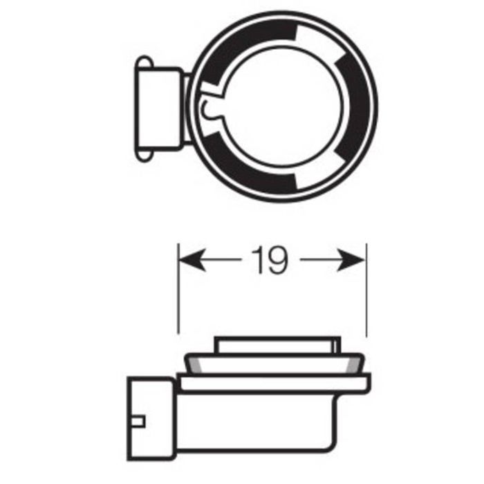 AMPOULE H11 12V 55W OSRAM