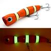 185mm 90g Handmade GT Trolling Lure with Heavy Duty VMC Hooks Topwater Surface Floating Wood Bait Wooden Popper Lure