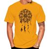 Мужская футболка Dream Catcher Relaxed с трафаретной печатью, мягкая и удобная, повседневная, подарок для мужчин