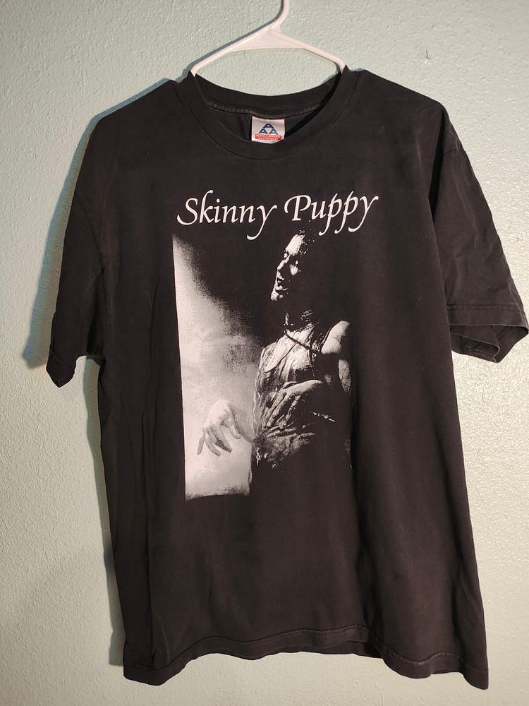 Skinny Puppy Static Vintage S4XL Унисекс Футболка с коротким рукавом NZ973 Унисекс Футболка