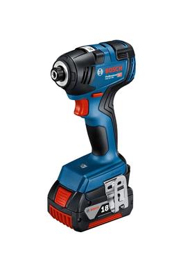 Bosch Professional 18 В беспроводной ударный гайковерт зарядное устройство 2 ремня чехол синий (основной корпус, GAL18V-40, 5.0Ah (A1850LIB) части, крючок, в комплекте)