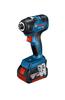 Bosch Professional 18V Cordless Impact Driver Charger 2 Belt Carrying Case Blue (main Body, GAL18V-40, 5.0Ah (A1850LIB) Pieces, Hook, Included)