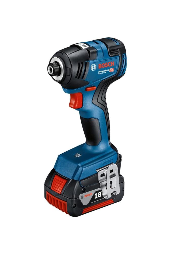 Bosch Professional 18 В беспроводной ударный гайковерт зарядное устройство 2 ремня чехол синий (основной корпус, GAL18V-40, 5.0Ah (A1850LIB) части, крючок, в комплекте)